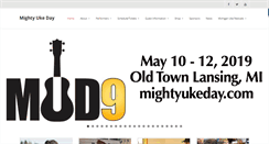 Desktop Screenshot of mightyukeday.com